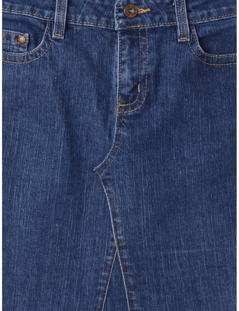 Beyond Retro Label Label Jess Denim Mini Skirt
