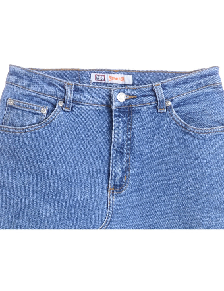 Beyond Retro Label Label Jess Denim Mini Skirt