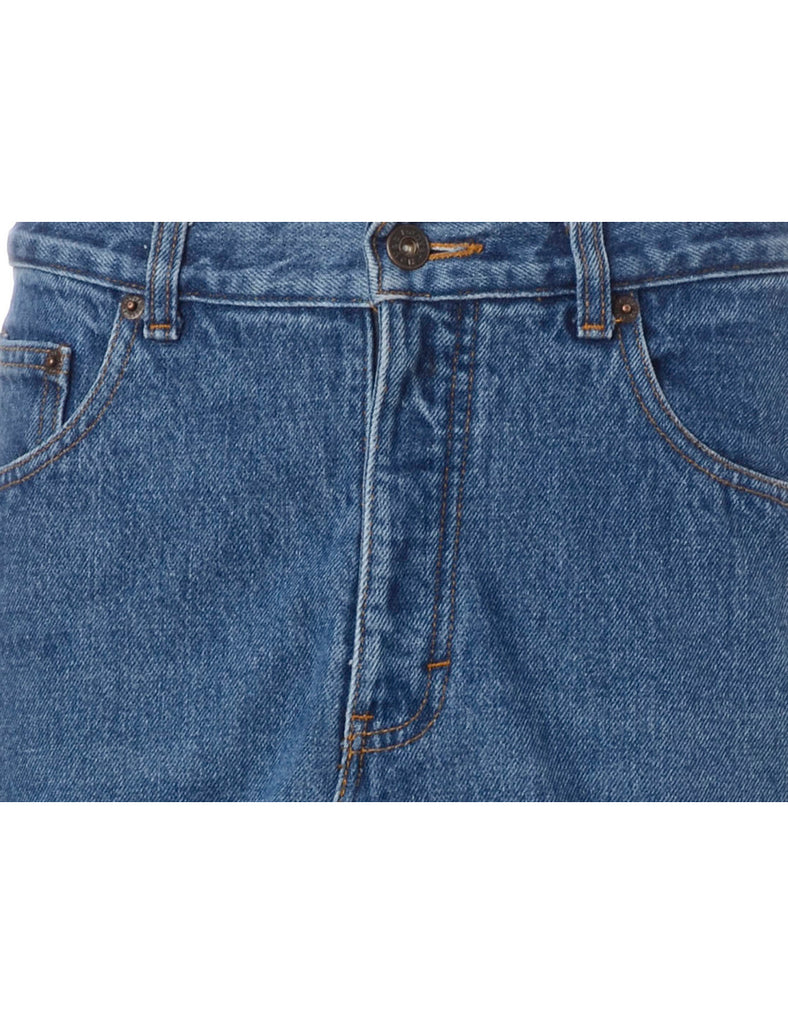 Beyond Retro Label Label Jess Denim Mini Skirt