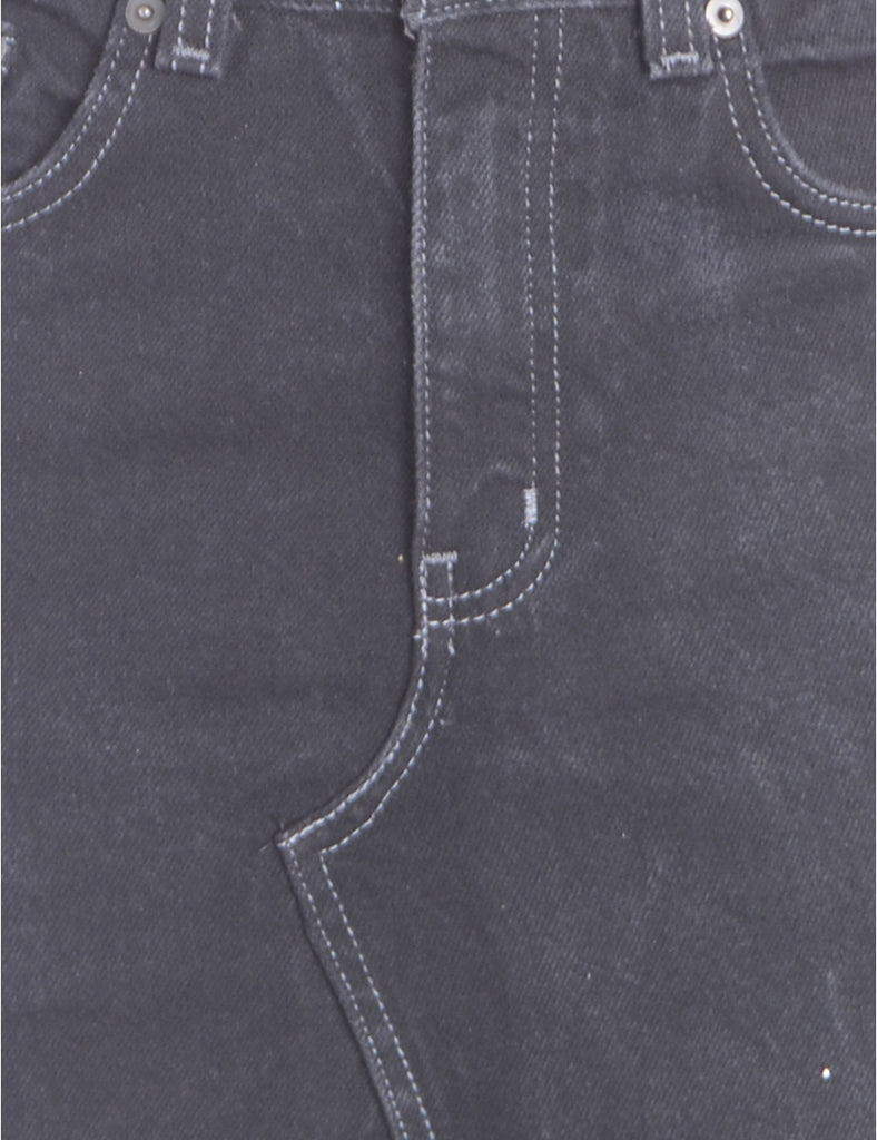 Beyond Retro Label Label Jess Denim Mini Skirt