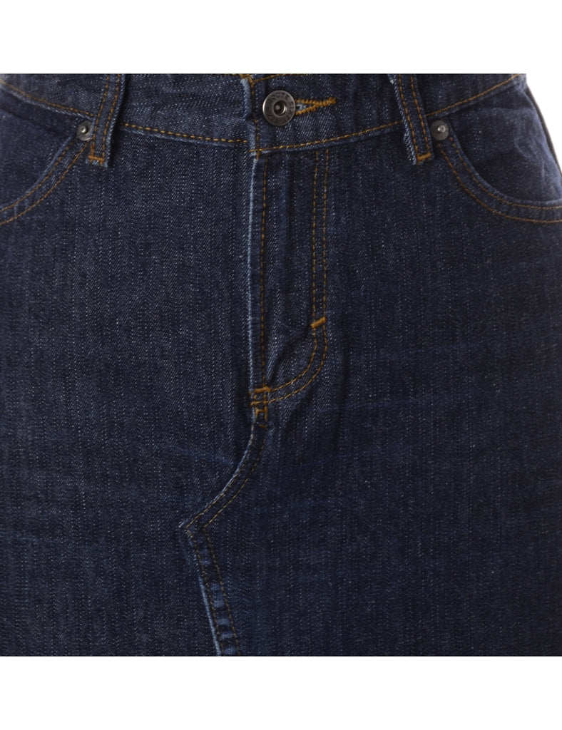 Beyond Retro Label Label Jess Denim Mini Skirt