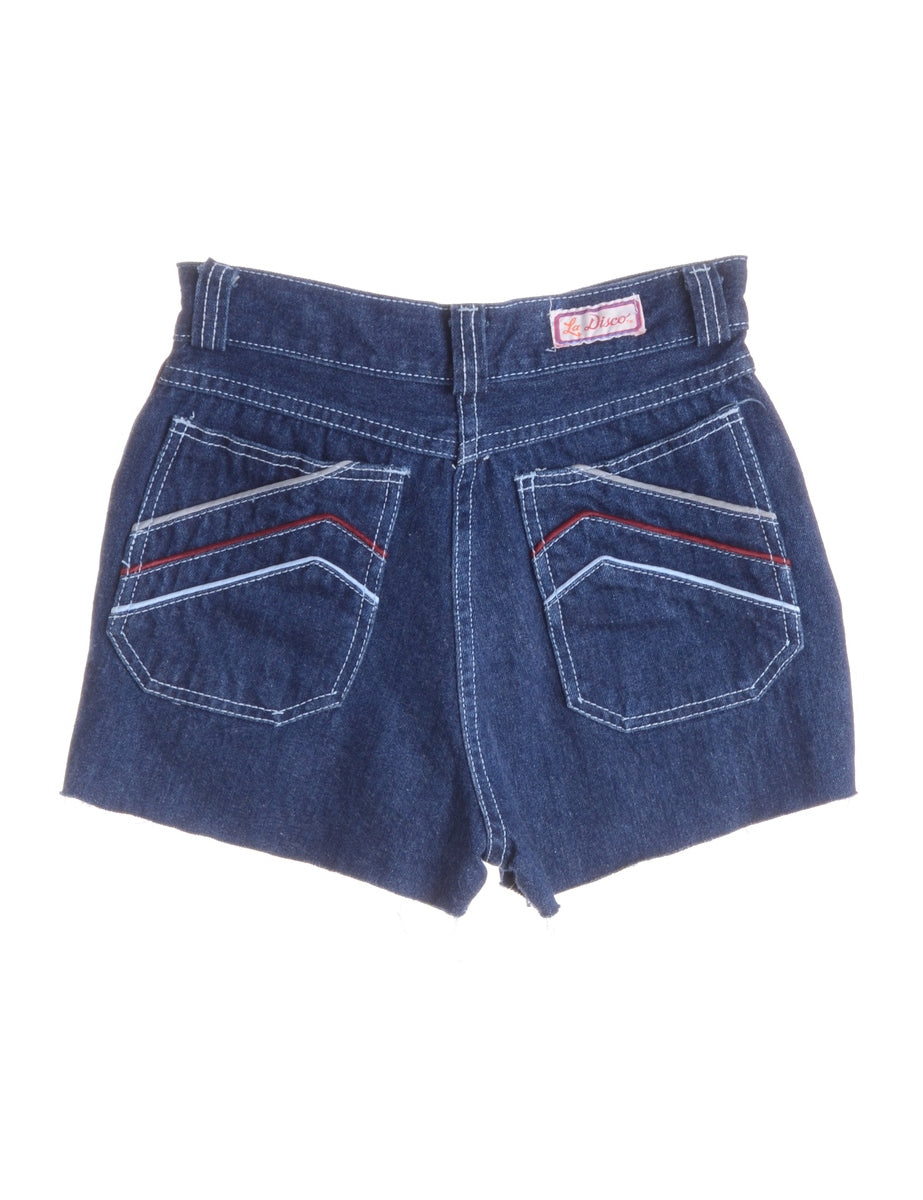 Women s Beyond Retro Label Label Jessica Super Short Shorts Denim Beyond Retro