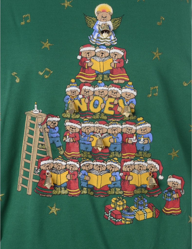 Beyond Retro Label Label Jingle Bells Sweatshirt