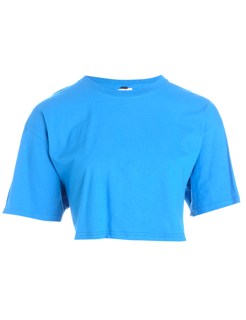 Beyond Retro Label Label Jorja Side Stripe Cropped T-shirt
