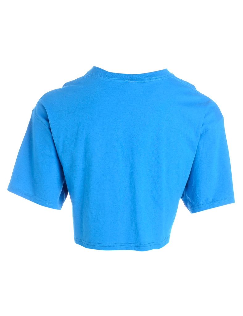 Beyond Retro Label Label Jorja Side Stripe Cropped T-shirt