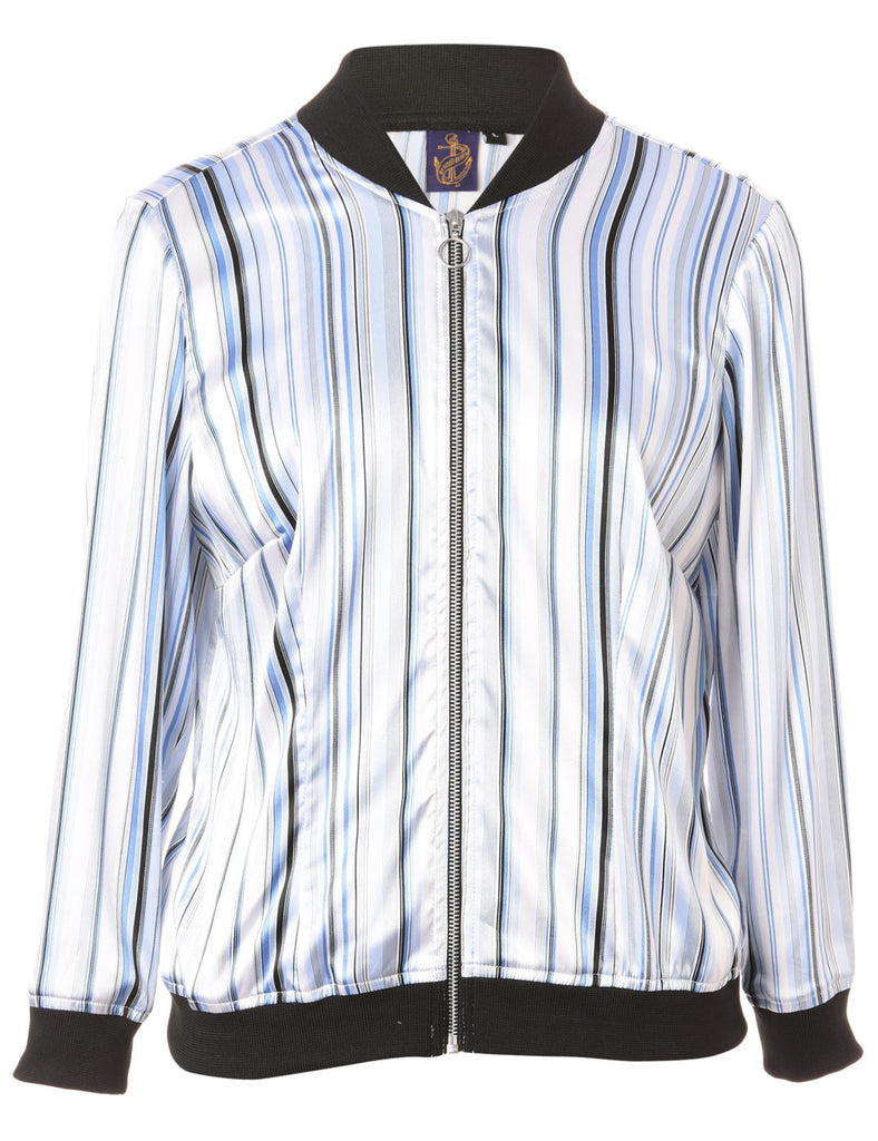 Beyond Retro Label Label Josie Blouse Bomber With Rib
