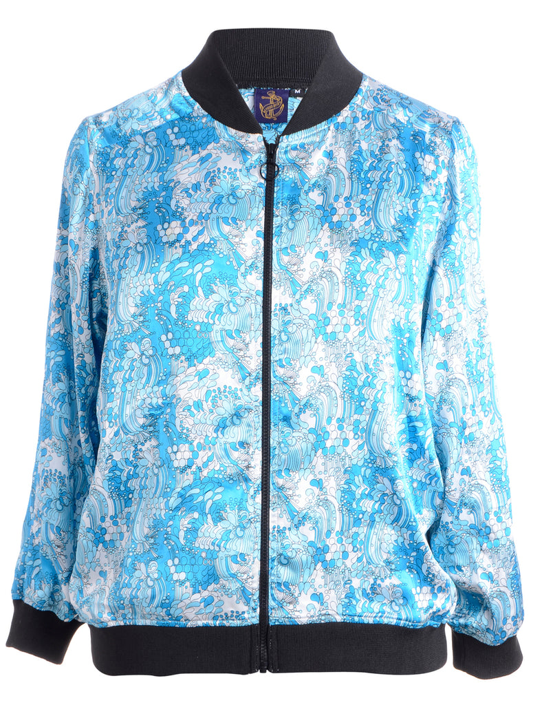 Beyond Retro Label Label Josie Blouse Bomber With Rib