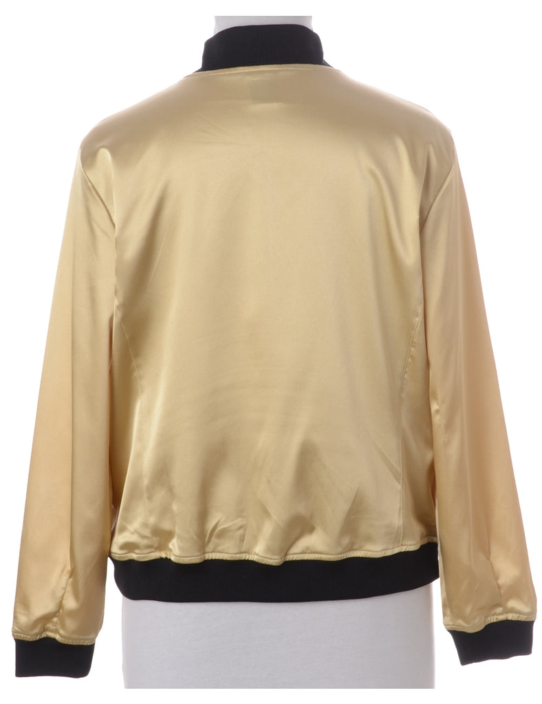 Beyond Retro Label Label Josie Blouse Bomber With Rib