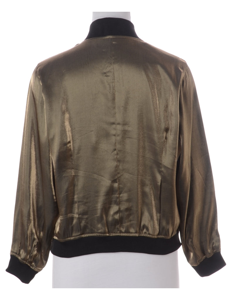 Label Josie Blouse Bomber With Rib