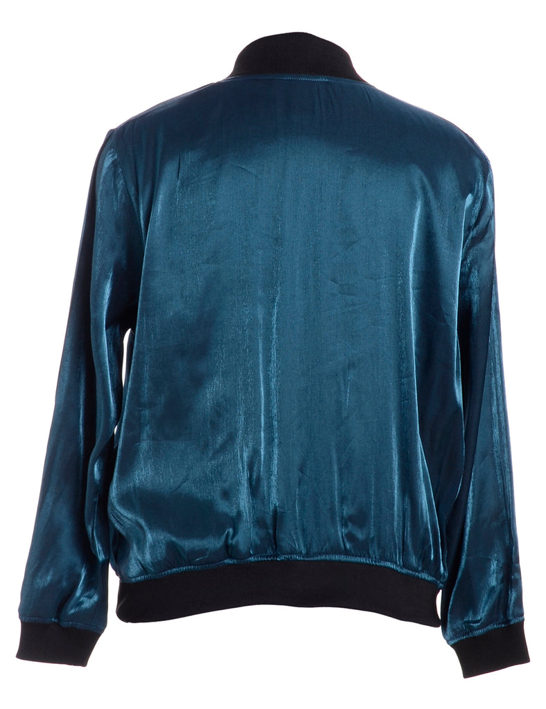 Beyond Retro Label Label Josie Blouse Bomber With Rib