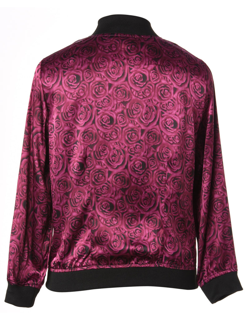 Beyond Retro Label Label Josie Blouse Bomber With Rib