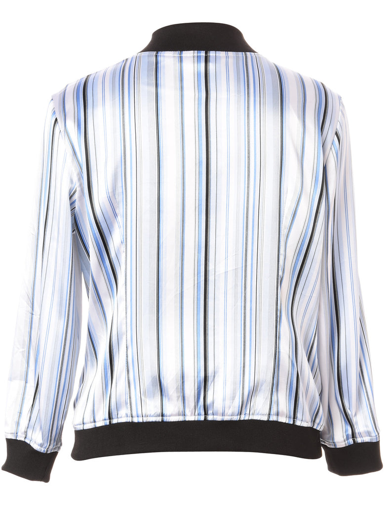Beyond Retro Label Label Josie Blouse Bomber With Rib