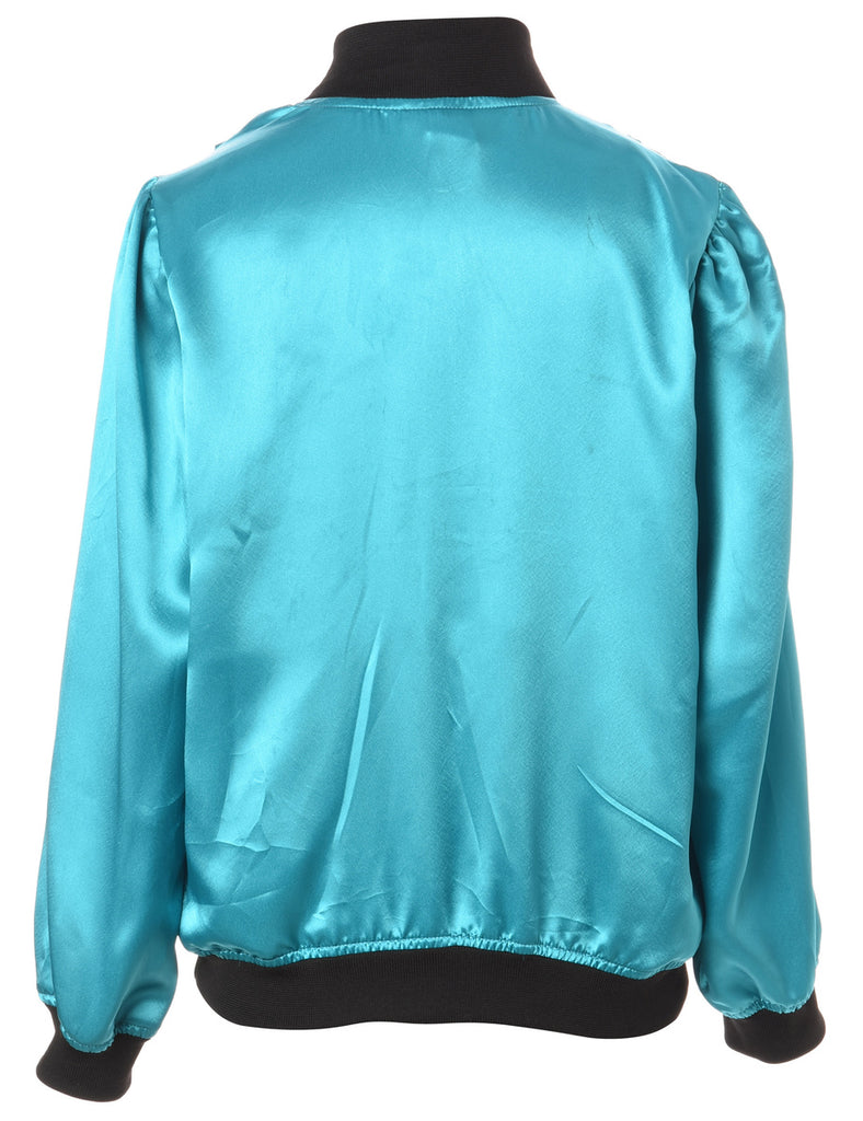 Beyond Retro Label Label Josie Blouse Bomber With Rib