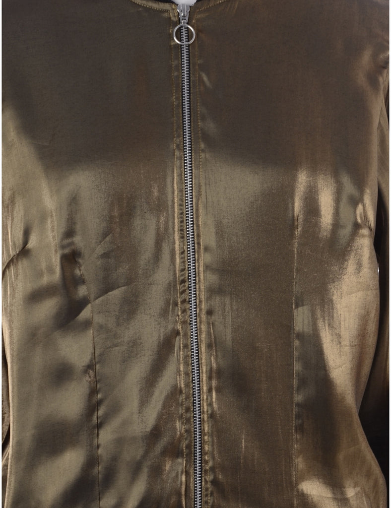 Label Josie Blouse Bomber With Rib