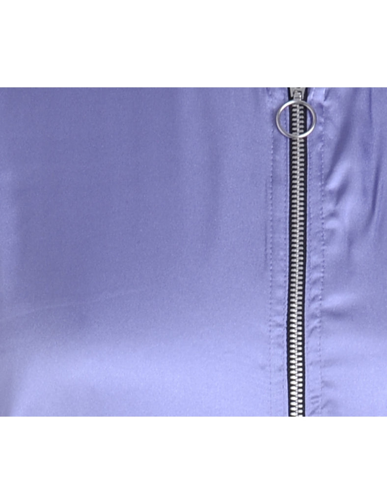 Beyond Retro Label Label Josie Blouse Bomber With Rib