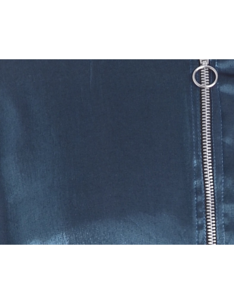 Beyond Retro Label Label Josie Blouse Bomber With Rib