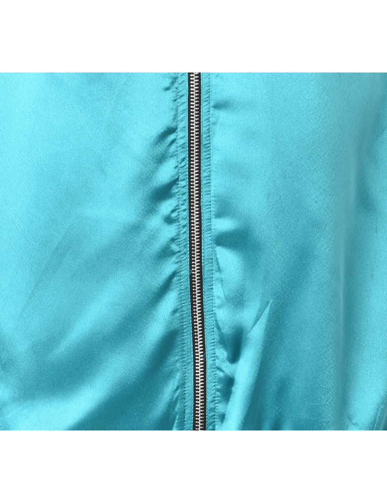 Beyond Retro Label Label Josie Blouse Bomber With Rib