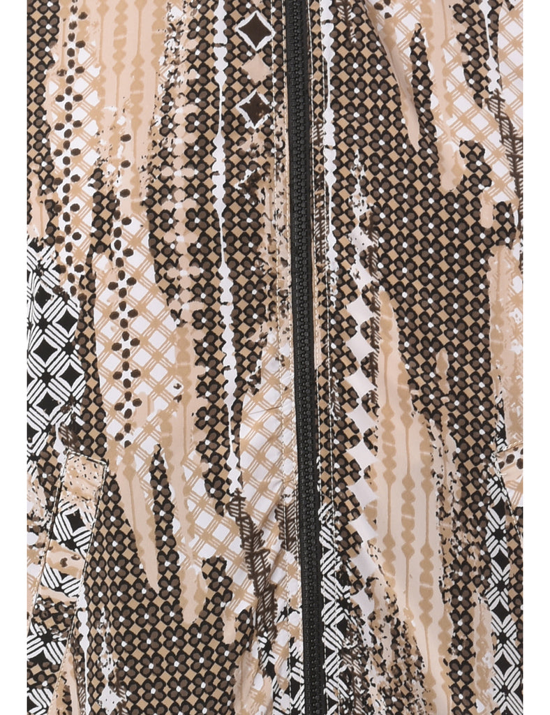 Beyond Retro Label Label Josie Blouse Bomber With Rib