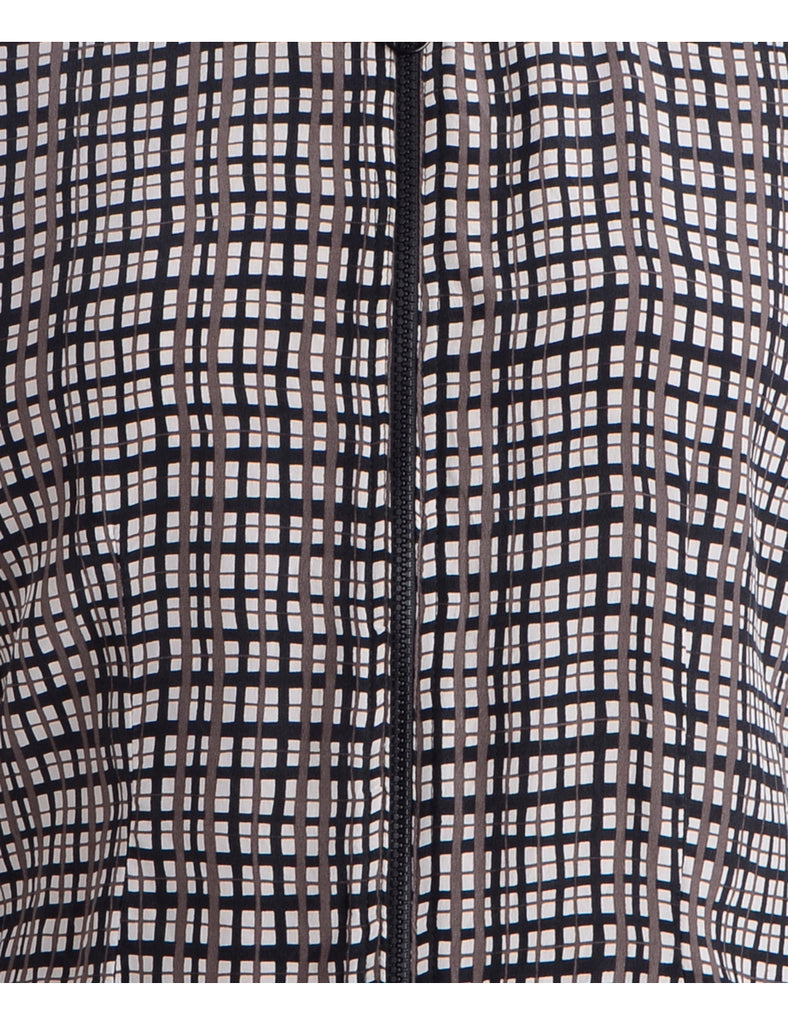 Beyond Retro Label Label Josie Blouse Bomber With Rib