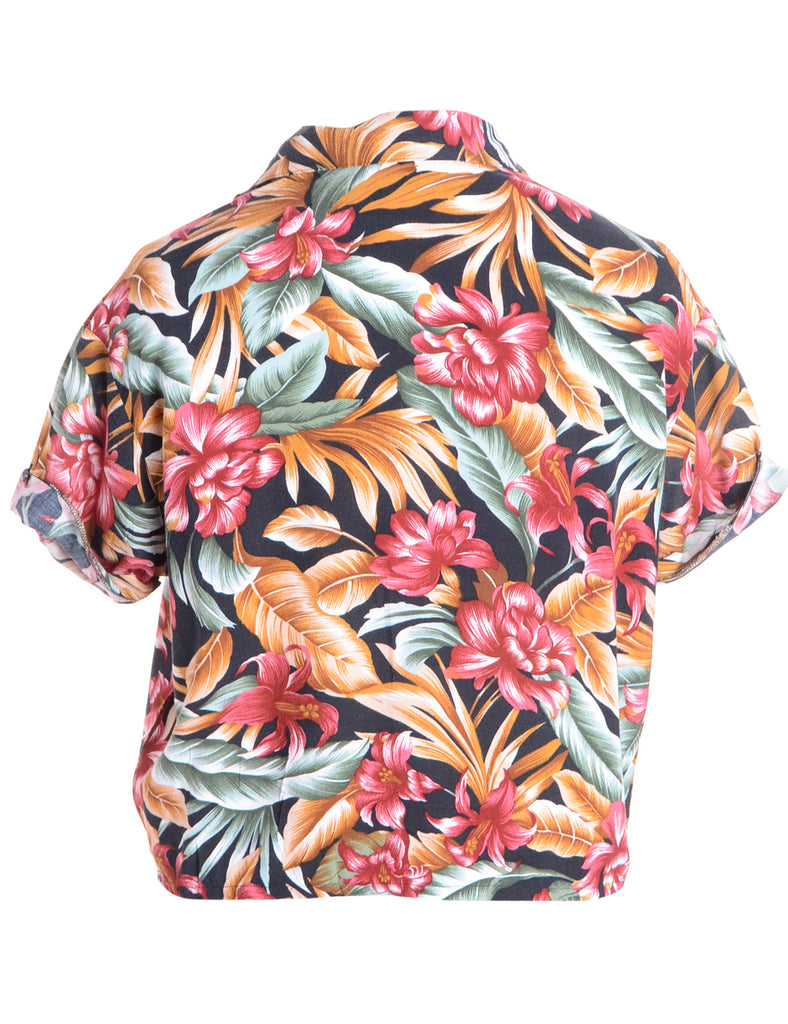 Label Juliet Cropped Hawaiian Shirt