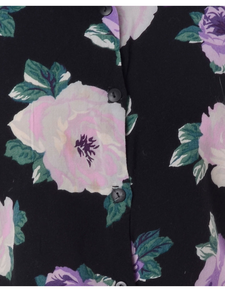 Beyond Retro Label Label Juliet Cropped Hawaiian Shirt