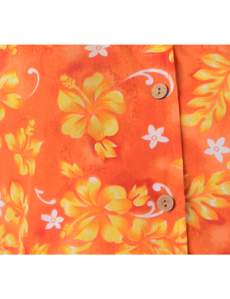 Beyond Retro Label Label Juliet Cropped Hawaiian Shirt