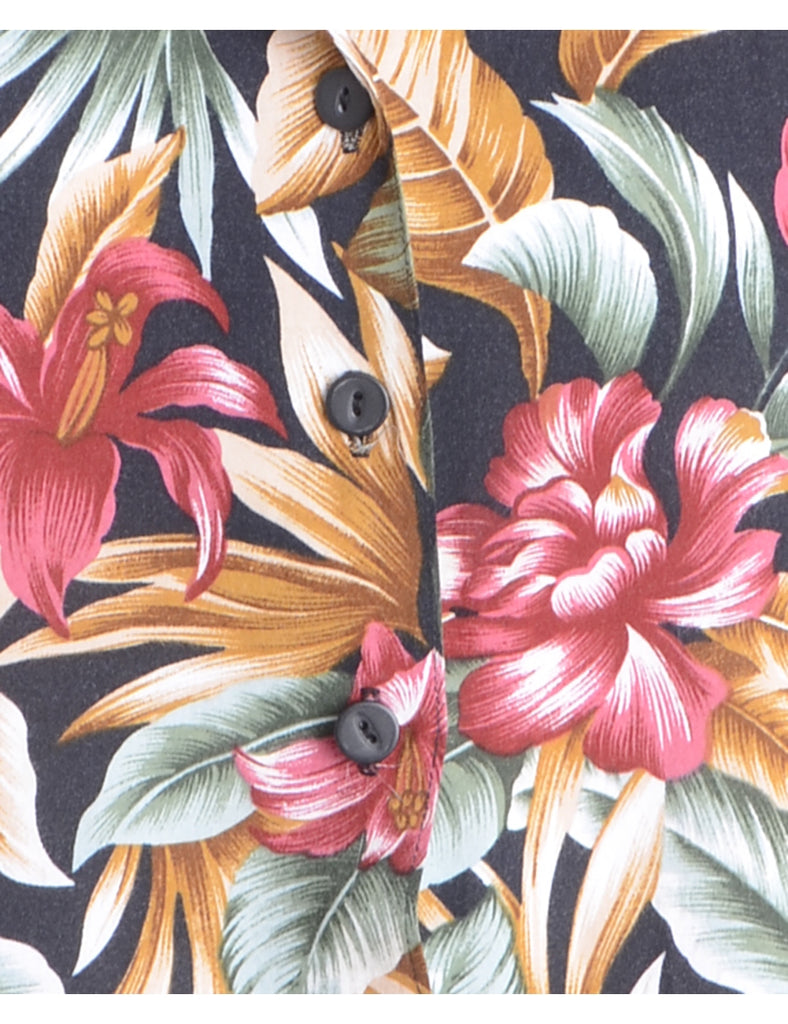 Label Juliet Cropped Hawaiian Shirt