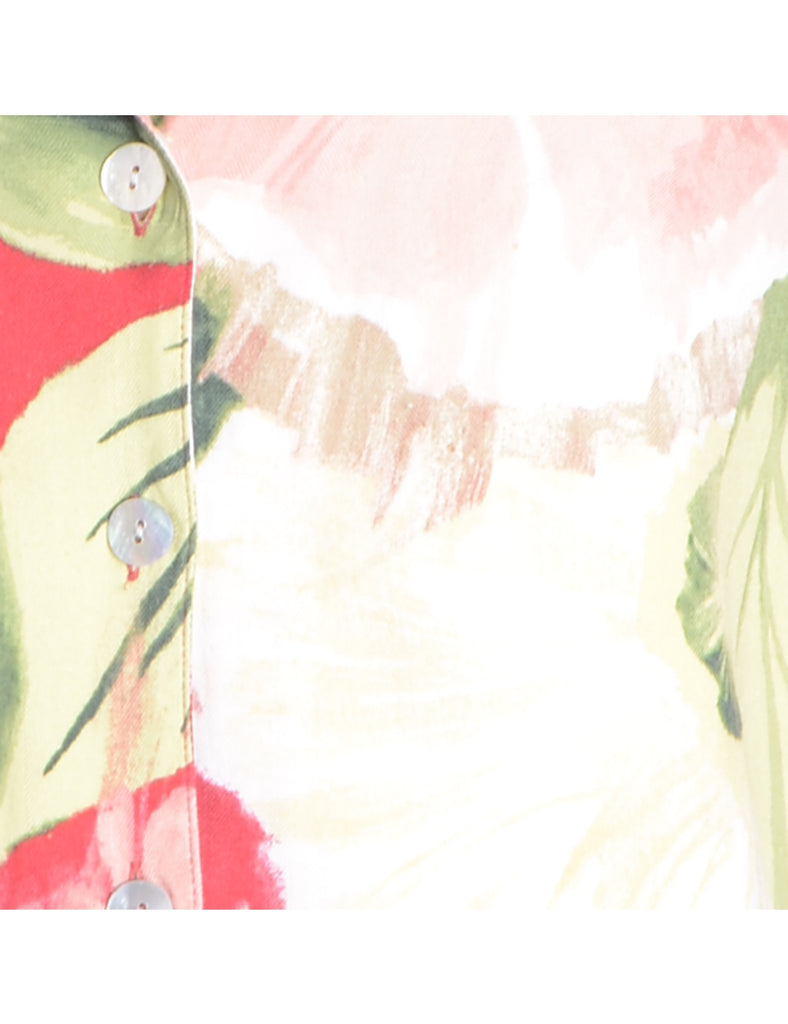 Beyond Retro Label Label Juliet Cropped Hawaiian Shirt