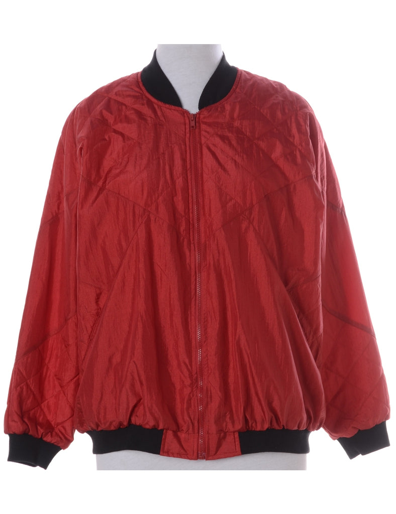 Beyond Retro Label Label Kay Bomber Patterned Jacket
