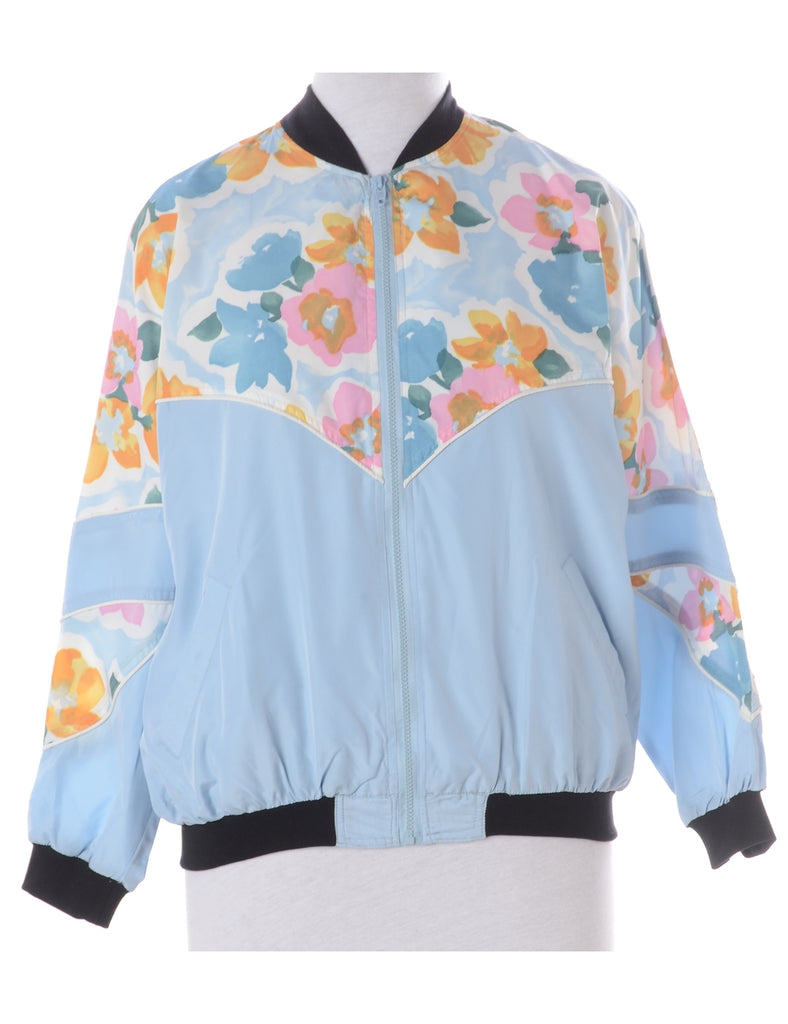 Beyond Retro Label Label Kay Bomber Patterned Jacket
