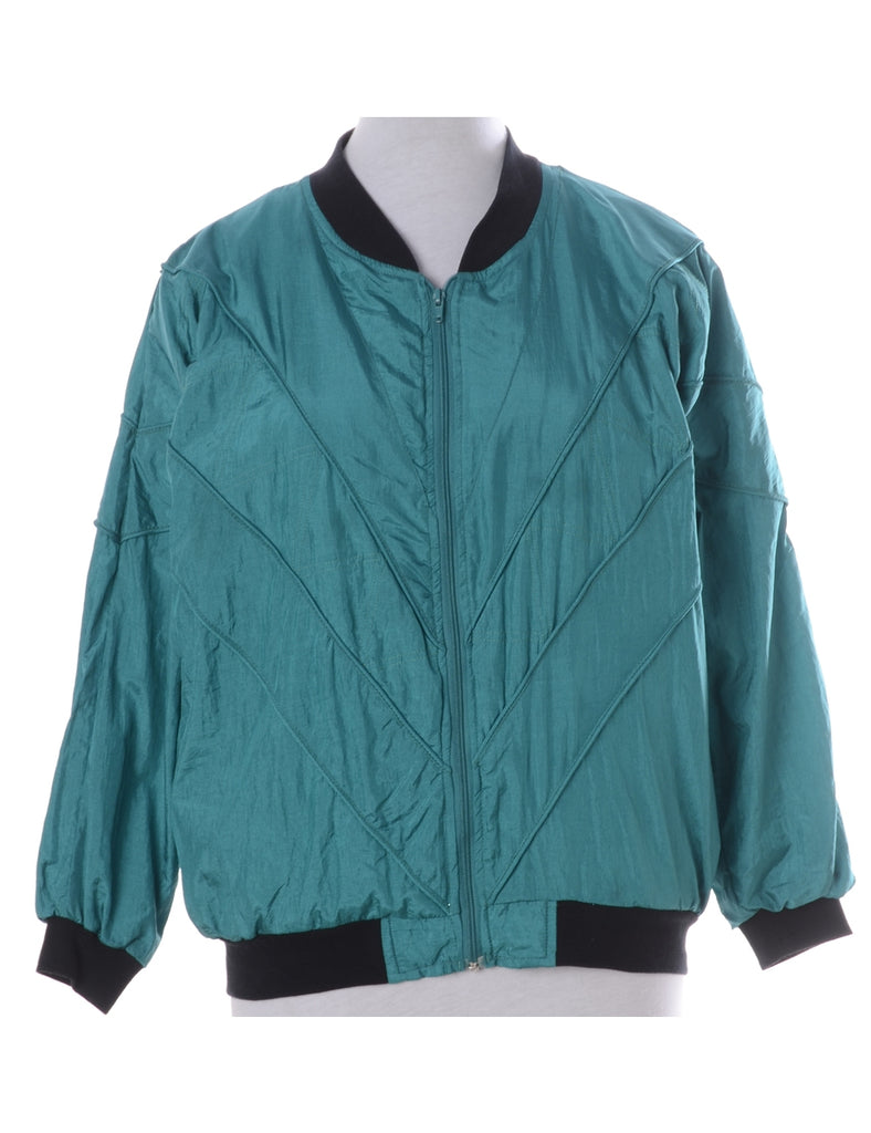 Beyond Retro Label Label Kay Bomber Patterned Jacket