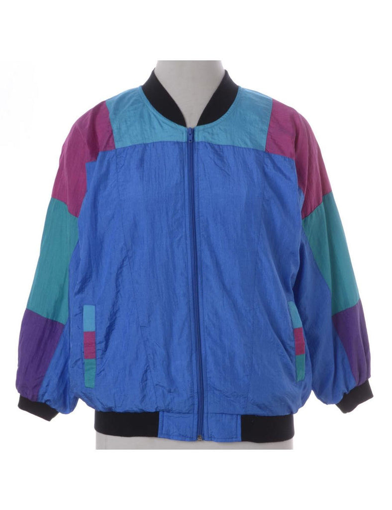 Beyond Retro Label Label Kay Bomber Patterned Jacket