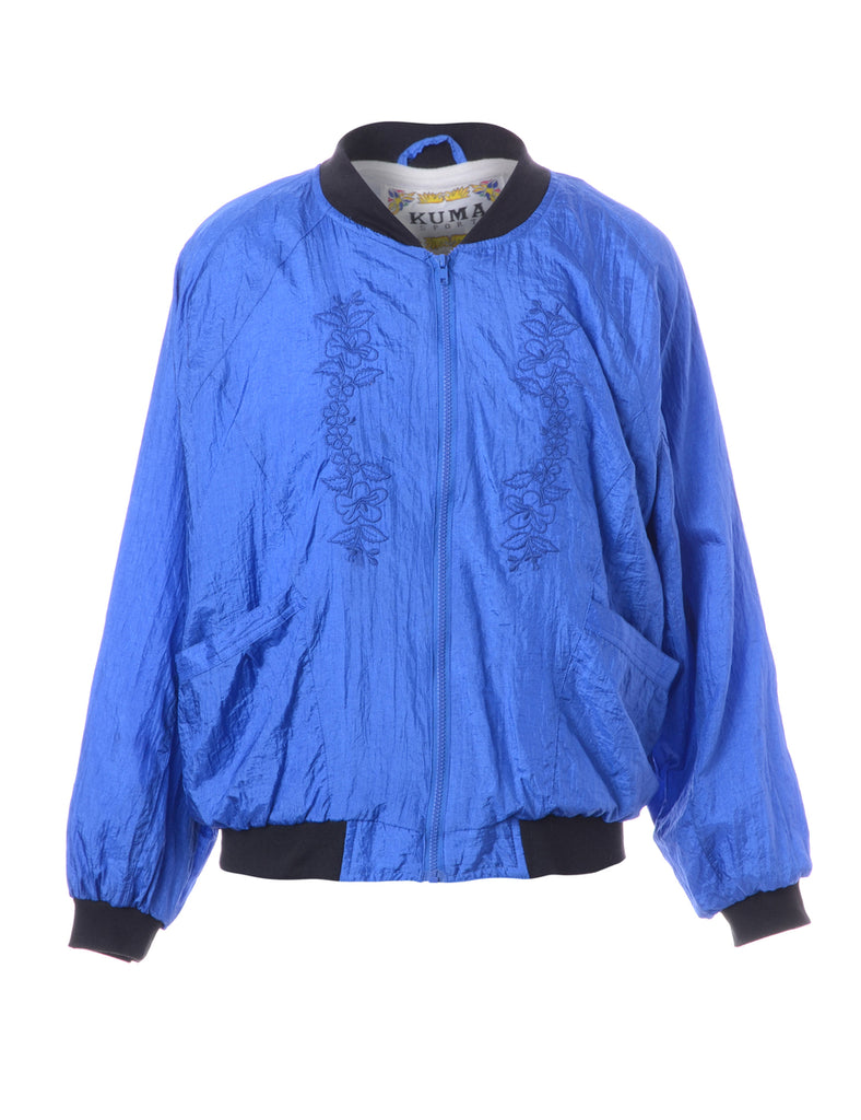 Beyond Retro Label Label Kay Bomber Patterned Jacket