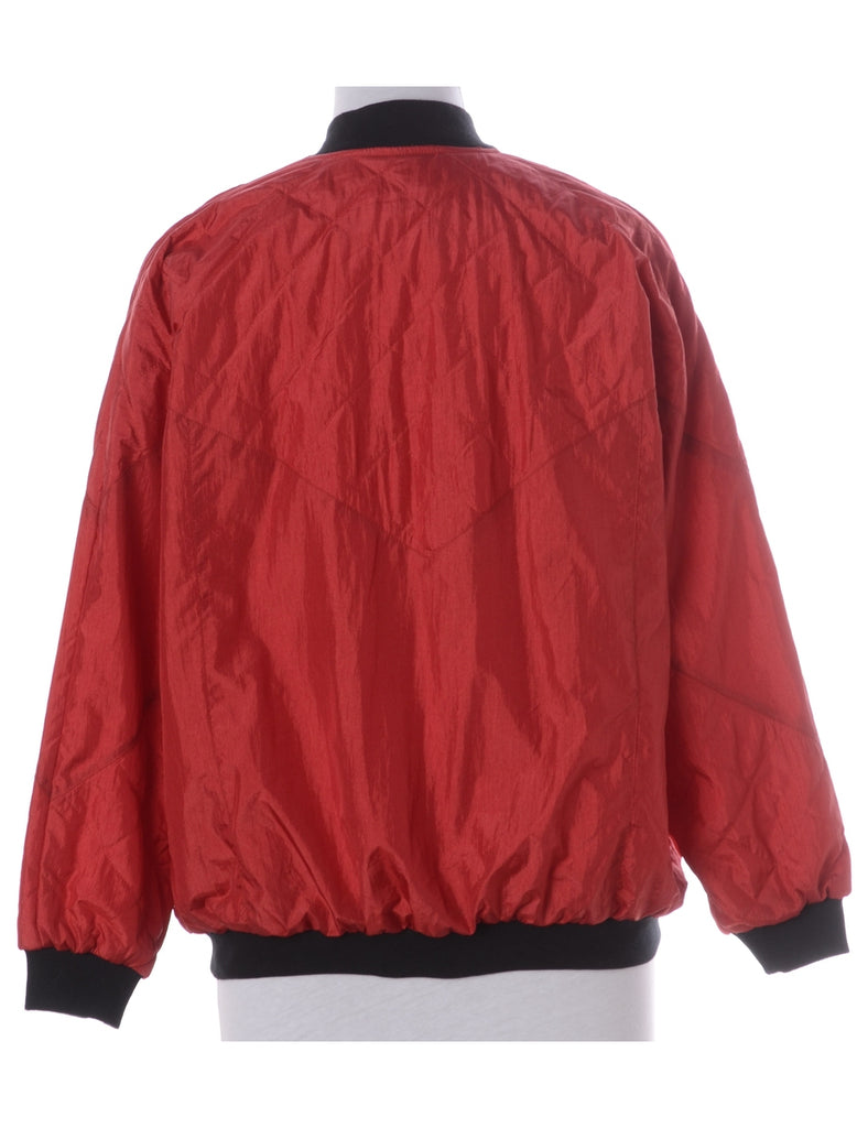 Beyond Retro Label Label Kay Bomber Patterned Jacket