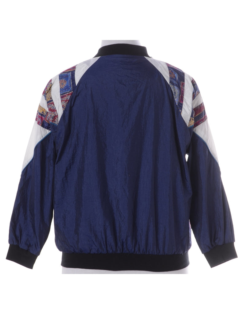 Beyond Retro Label Label Kay Bomber Patterned Jacket
