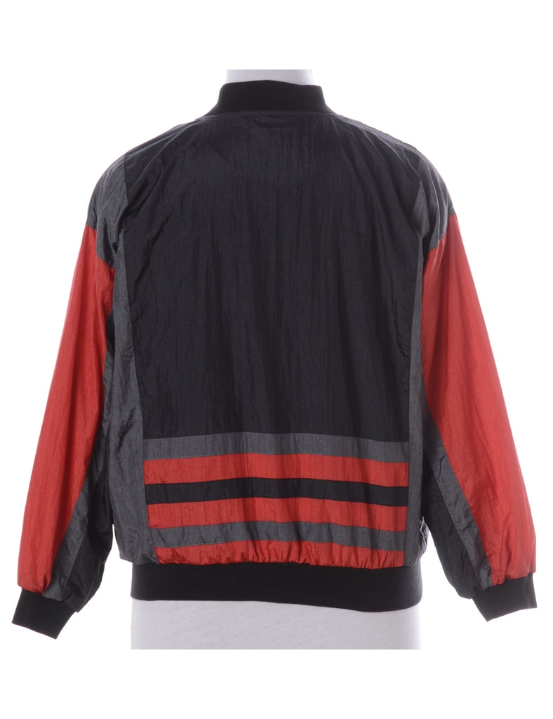 Beyond Retro Label Label Kay Bomber Patterned Jacket