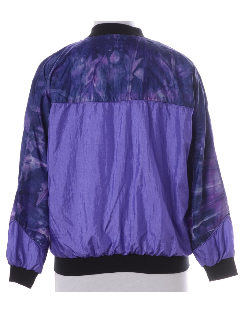 Beyond Retro Label Label Kay Bomber Patterned Jacket