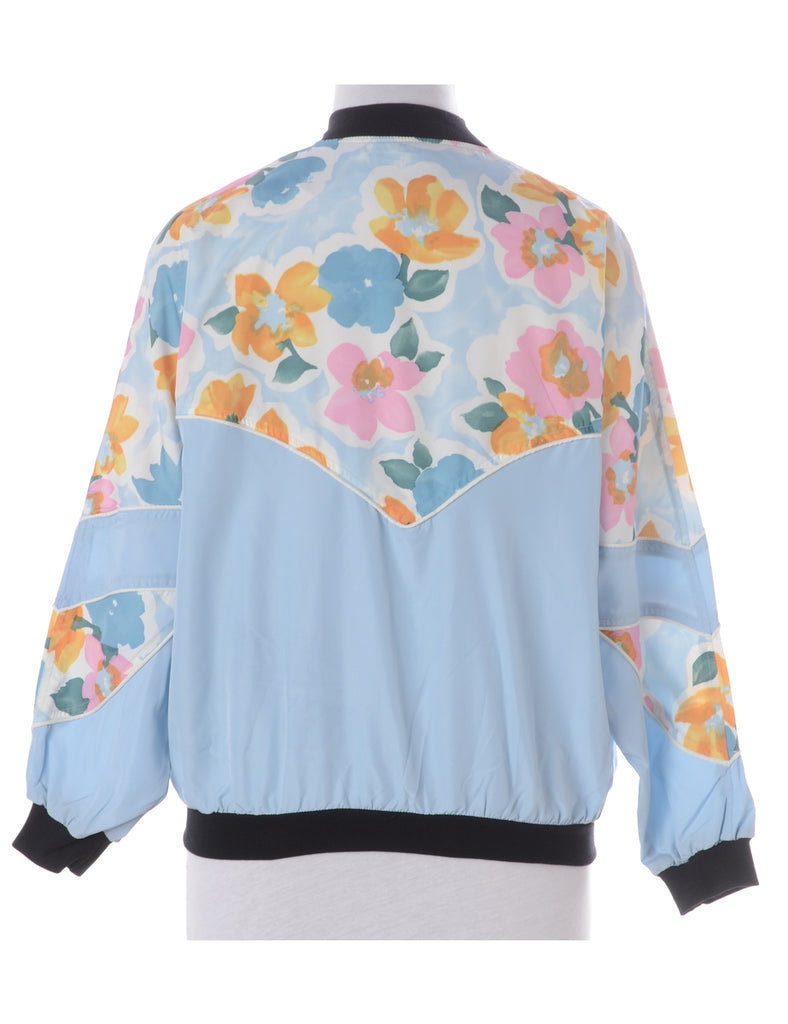 Beyond Retro Label Label Kay Bomber Patterned Jacket