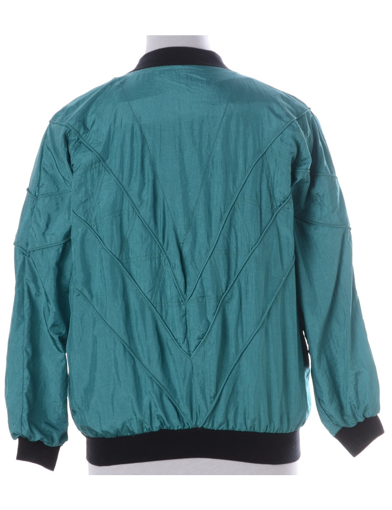 Beyond Retro Label Label Kay Bomber Patterned Jacket