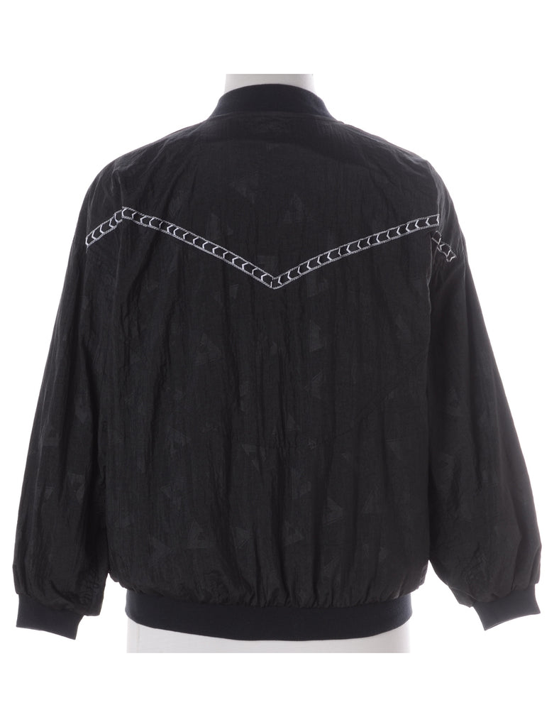Beyond Retro Label Label Kay Bomber Patterned Jacket