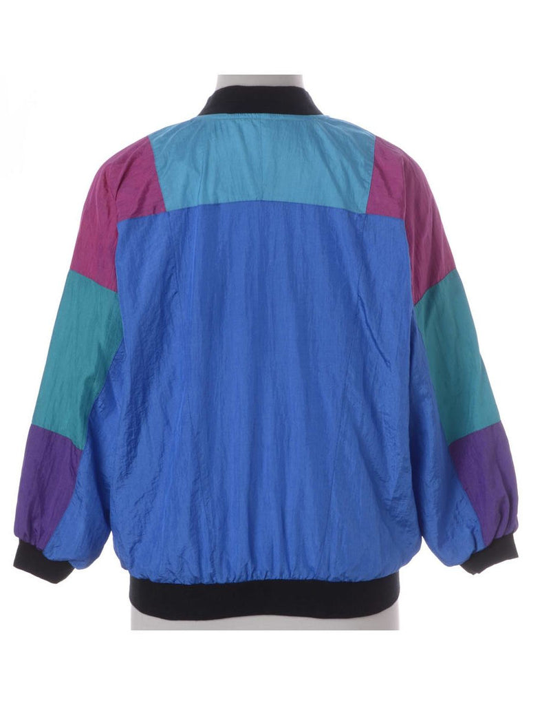 Beyond Retro Label Label Kay Bomber Patterned Jacket