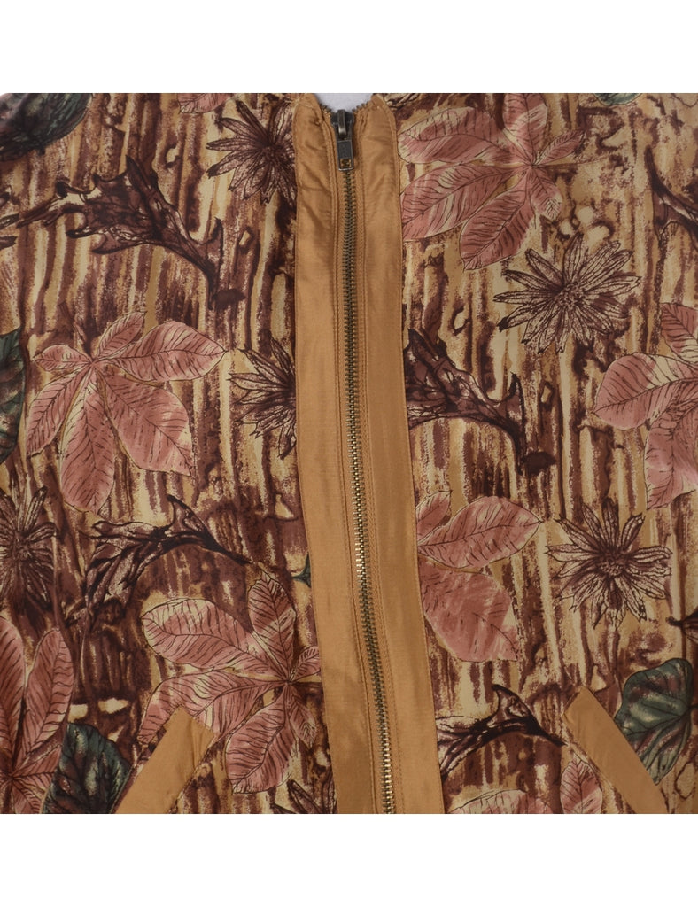 Label Kay Bomber Patterned Jacket
