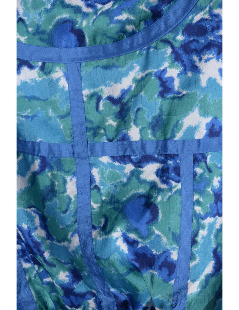 Beyond Retro Label Label Kay Bomber Patterned Jacket