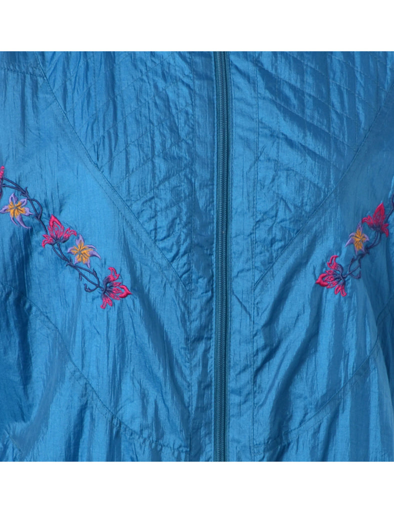 Beyond Retro Label Label Kay Bomber Patterned Jacket