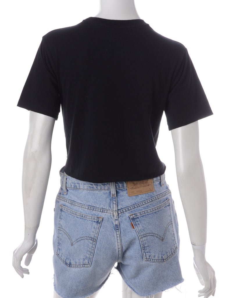 Beyond Retro Label Label Kim Printed Cropped Tee