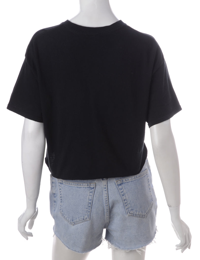 Beyond Retro Label Label Kim Printed Cropped Tee