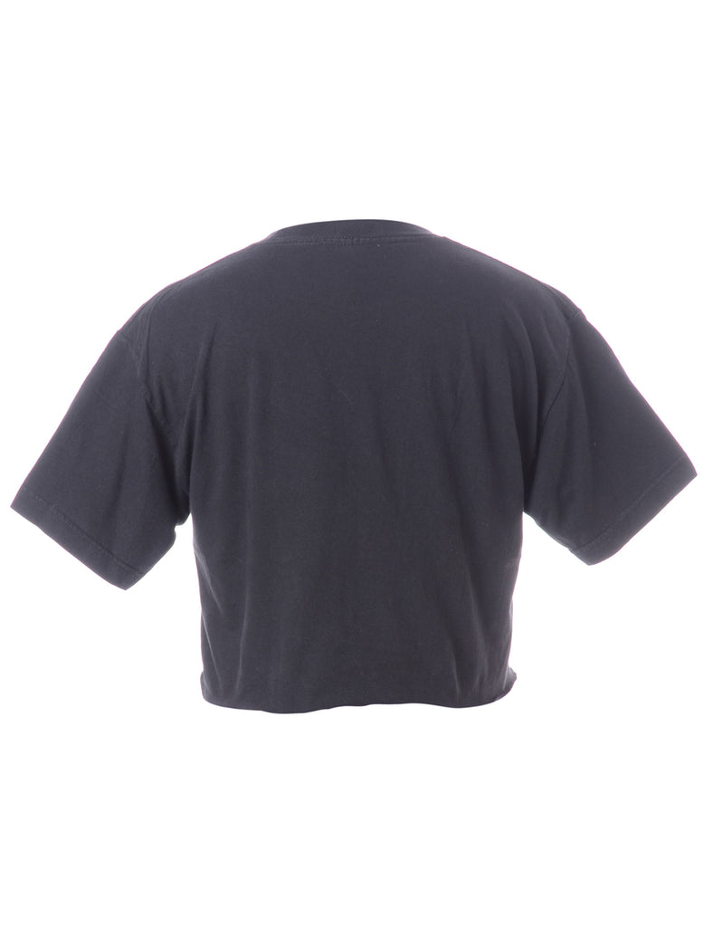 Beyond Retro Label Label Kim Printed Cropped Tee