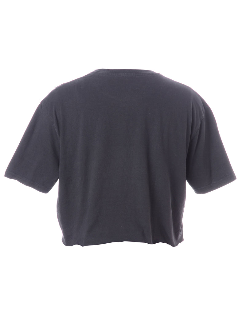 Beyond Retro Label Label Kim Printed Cropped Tee