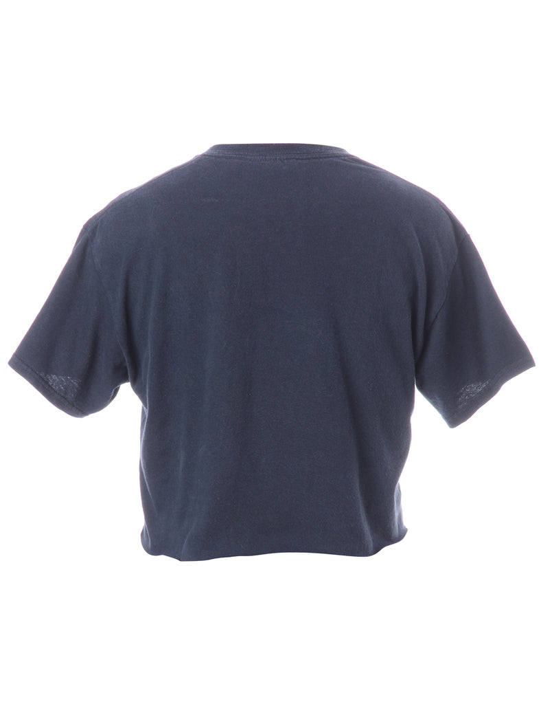 Beyond Retro Label Label Kim Printed Cropped Tee