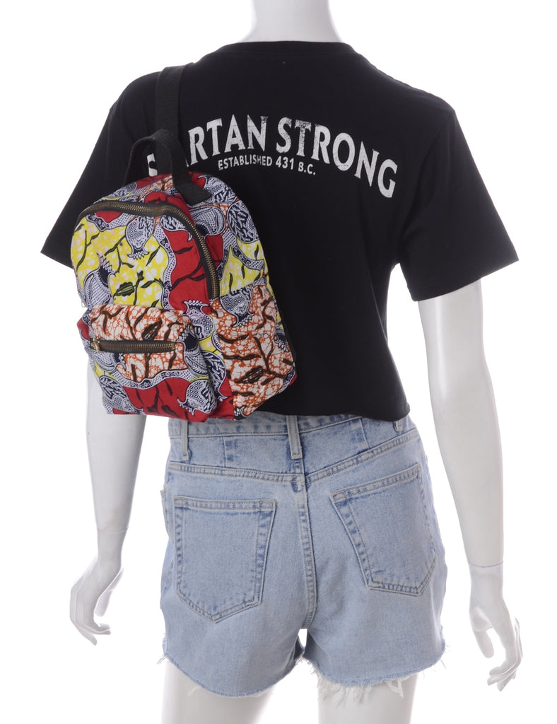 Beyond Retro Label Label Kim Printed Cropped Tee